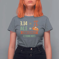 Funny Pi Day T Shirt For Women Pi 3 14 Pie Coincidence Math Lover
