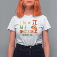 Funny Pi Day T Shirt For Women Pi 3 14 Pie Coincidence Math Lover