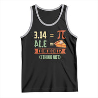 Funny Pi Day Tank Top Pi 3 14 Pie Coincidence Math Lover