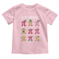 Funny Pi Day Toddler T Shirt Pi Menu Fruits Pie Math Lover