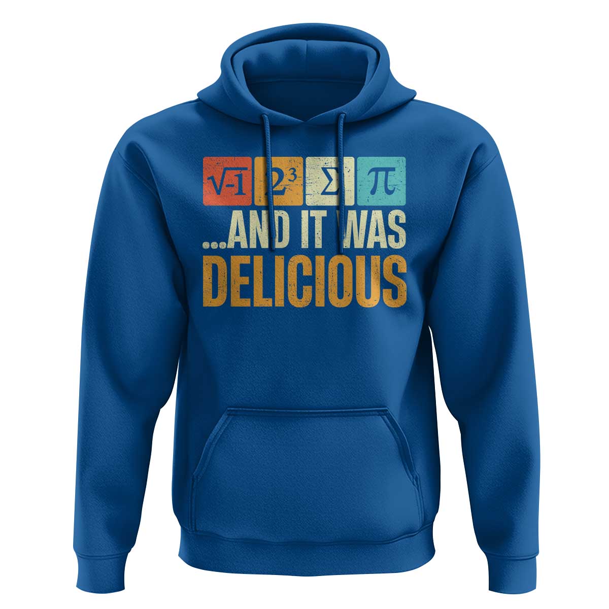 Funny Pi Day Hoodie I Ate Some Pie and It Was Delicious