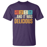 Funny Pi Day T Shirt I Ate Some Pie and It Was Delicious