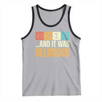 Funny Pi Day Tank Top I Ate Some Pie and It Was Delicious