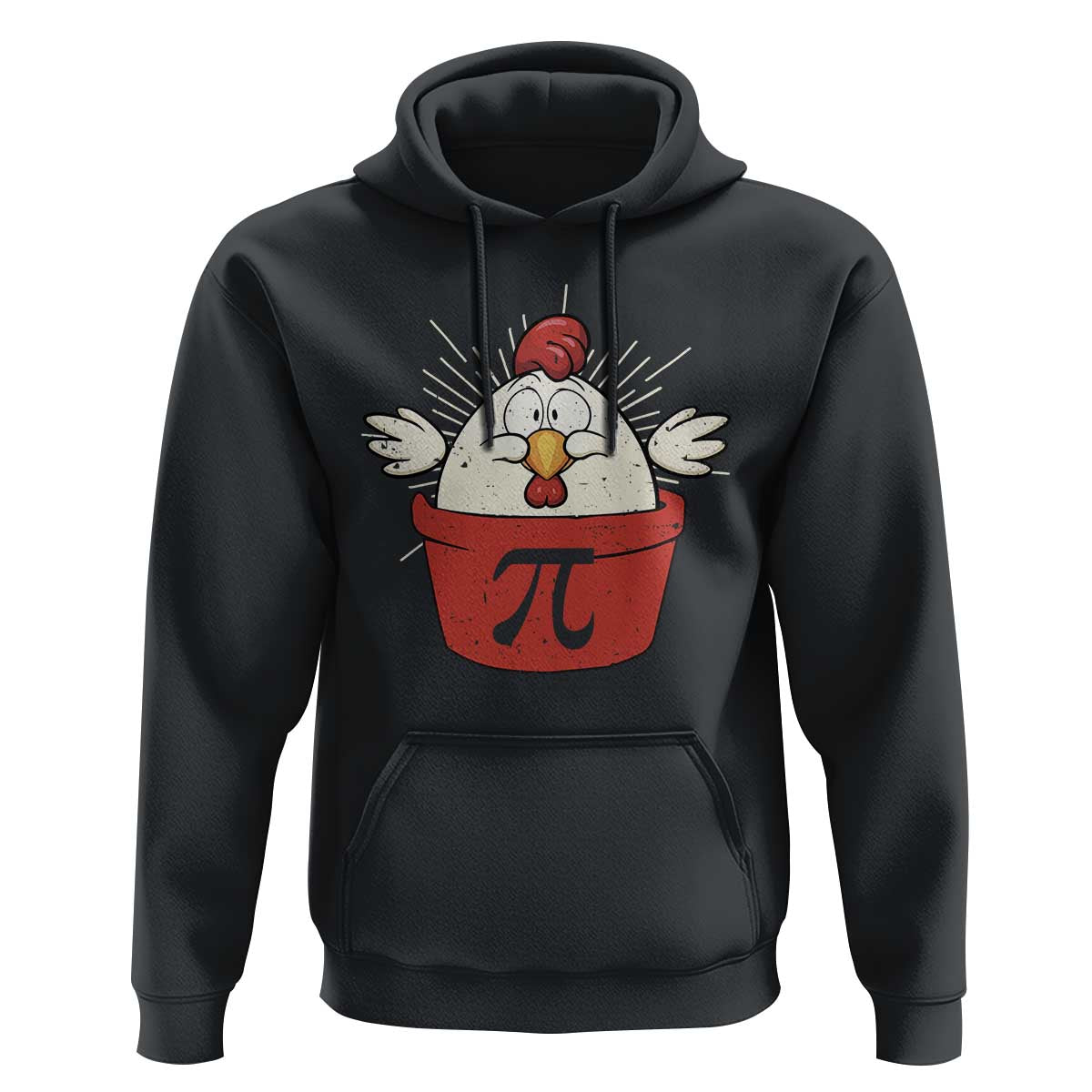Funny Pi Day Hoodie Chicken Pot Pi Math Lover