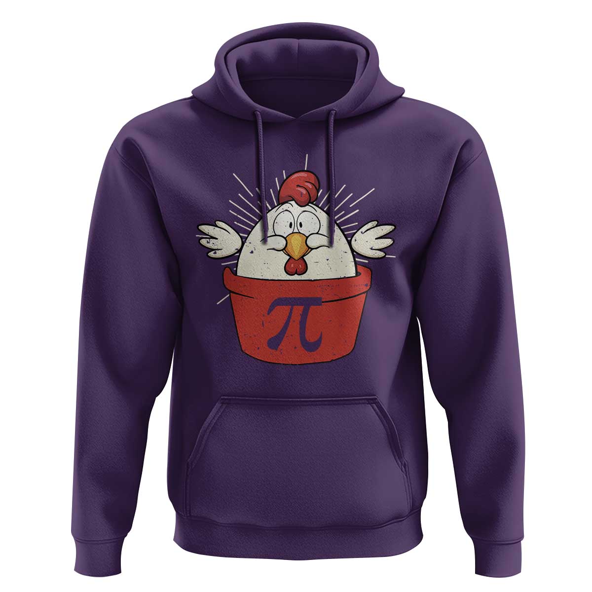 Funny Pi Day Hoodie Chicken Pot Pi Math Lover