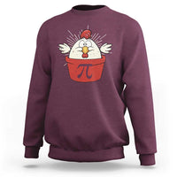 Funny Pi Day Sweatshirt Chicken Pot Pi Math Lover