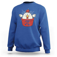 Funny Pi Day Sweatshirt Chicken Pot Pi Math Lover