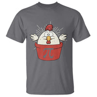 Funny Pi Day T Shirt Chicken Pot Pi Math Lover