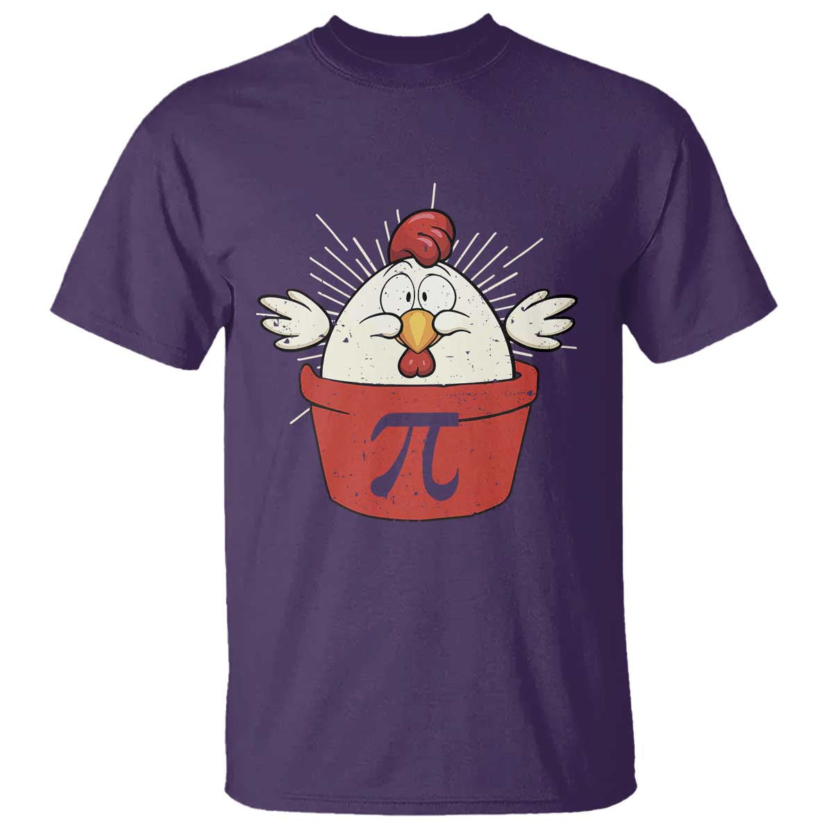 Funny Pi Day T Shirt Chicken Pot Pi Math Lover