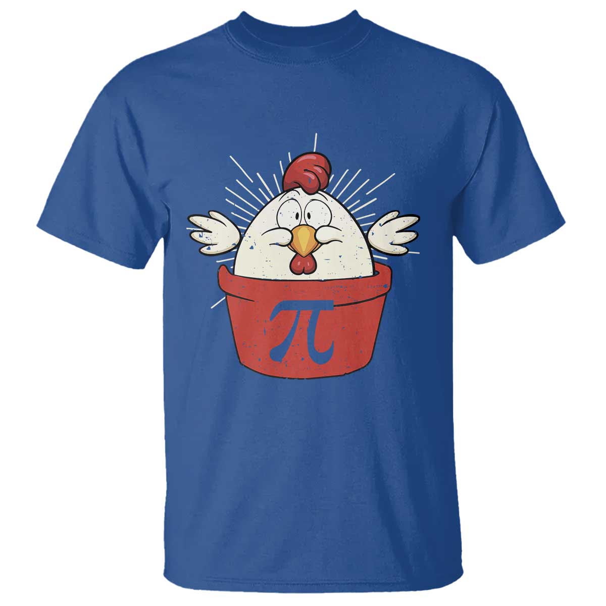 Funny Pi Day T Shirt Chicken Pot Pi Math Lover
