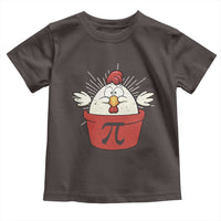 Funny Pi Day Toddler T Shirt Chicken Pot Pi Math Lover