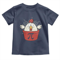 Funny Pi Day Toddler T Shirt Chicken Pot Pi Math Lover