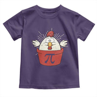 Funny Pi Day Toddler T Shirt Chicken Pot Pi Math Lover