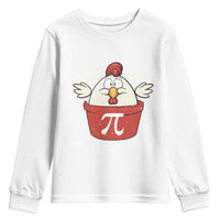 Funny Pi Day Youth Sweatshirt Chicken Pot Pi Math Lover