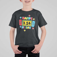 Funny Pi Day T Shirt For Kid Video Game Gamer Math Kids Boys Men
