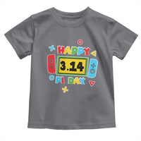 Funny Pi Day Toddler T Shirt Video Game Gamer Math Kids Boys Men
