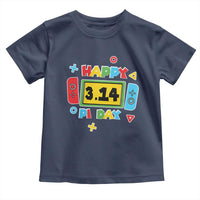 Funny Pi Day Toddler T Shirt Video Game Gamer Math Kids Boys Men