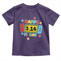 Funny Pi Day Toddler T Shirt Video Game Gamer Math Kids Boys Men