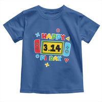 Funny Pi Day Toddler T Shirt Video Game Gamer Math Kids Boys Men