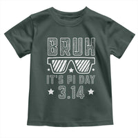 Funny Pi Day Toddler T Shirt Bruh It's Pi Day Math Lover