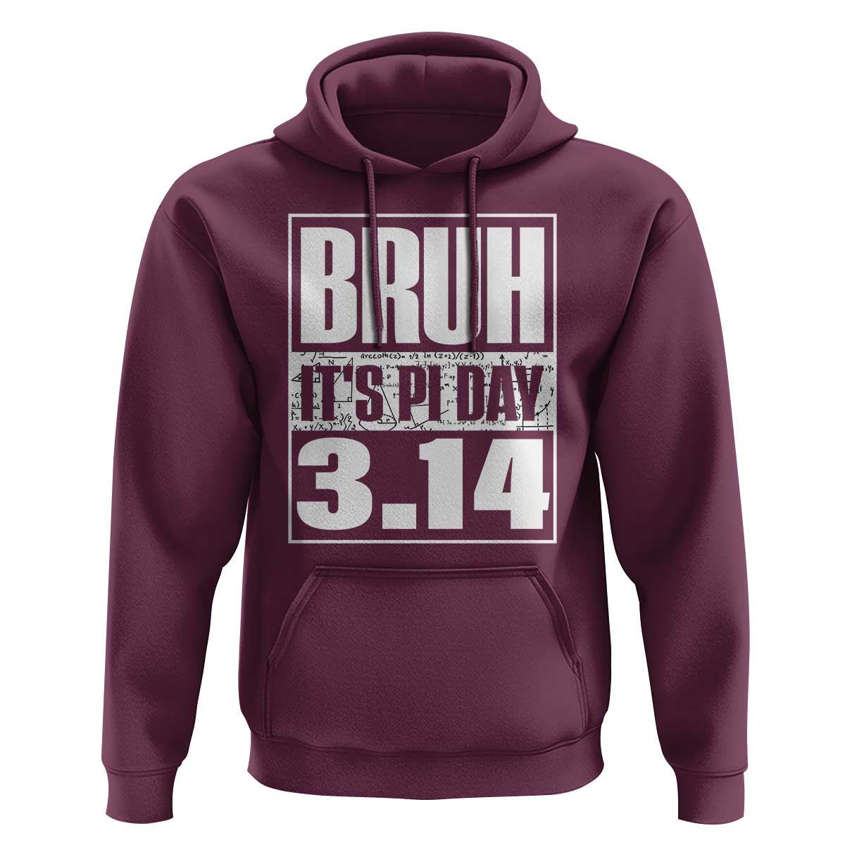Funny Pi Day Hoodie Bruh It's Pi Day 3,14 Math Lover