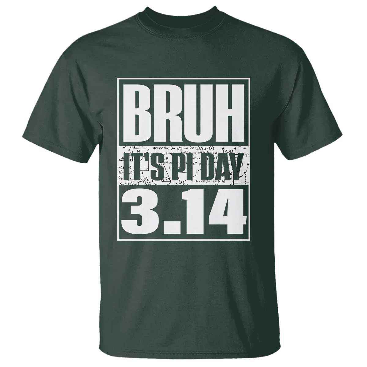 Funny Pi Day T Shirt Bruh It's Pi Day 3,14 Math Lover