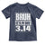 Funny Pi Day Toddler T Shirt Bruh It's Pi Day 3,14 Math Lover