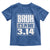 Funny Pi Day Toddler T Shirt Bruh It's Pi Day 3,14 Math Lover