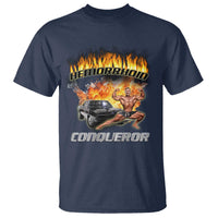 Funny Joke Meme Hemorrhoid Conqueror T Shirt - Wonder Print Shop