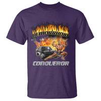 Funny Joke Meme Hemorrhoid Conqueror T Shirt - Wonder Print Shop