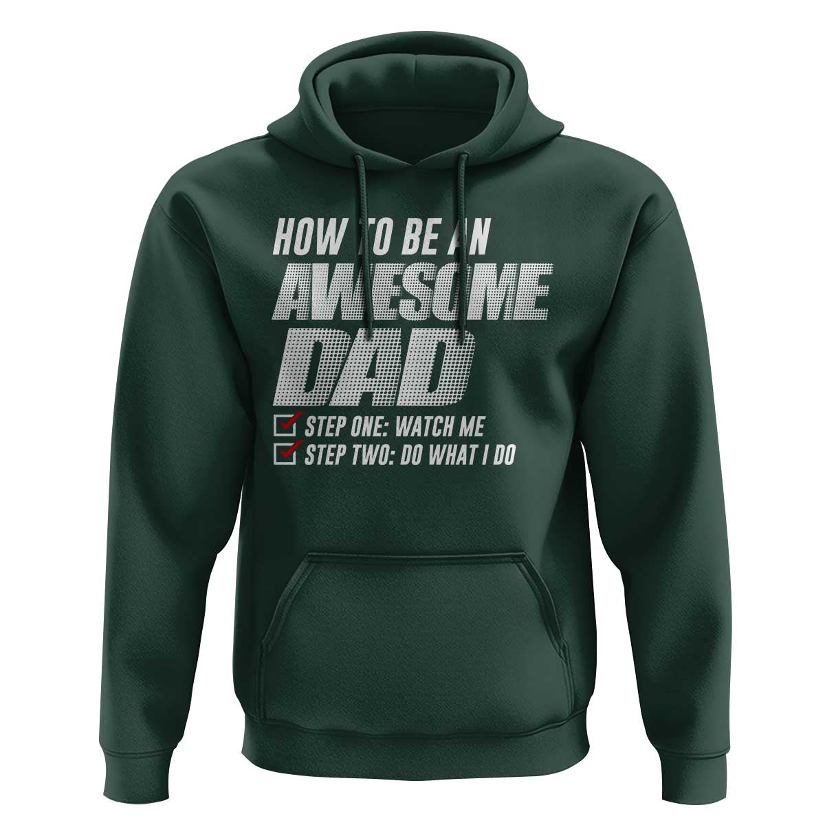 Dad Joke Hoodie How To Be An Awesome Dad Funny Father's Day - Wonder Print Shop