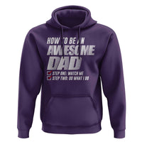 Dad Joke Hoodie How To Be An Awesome Dad Funny Father's Day - Wonder Print Shop
