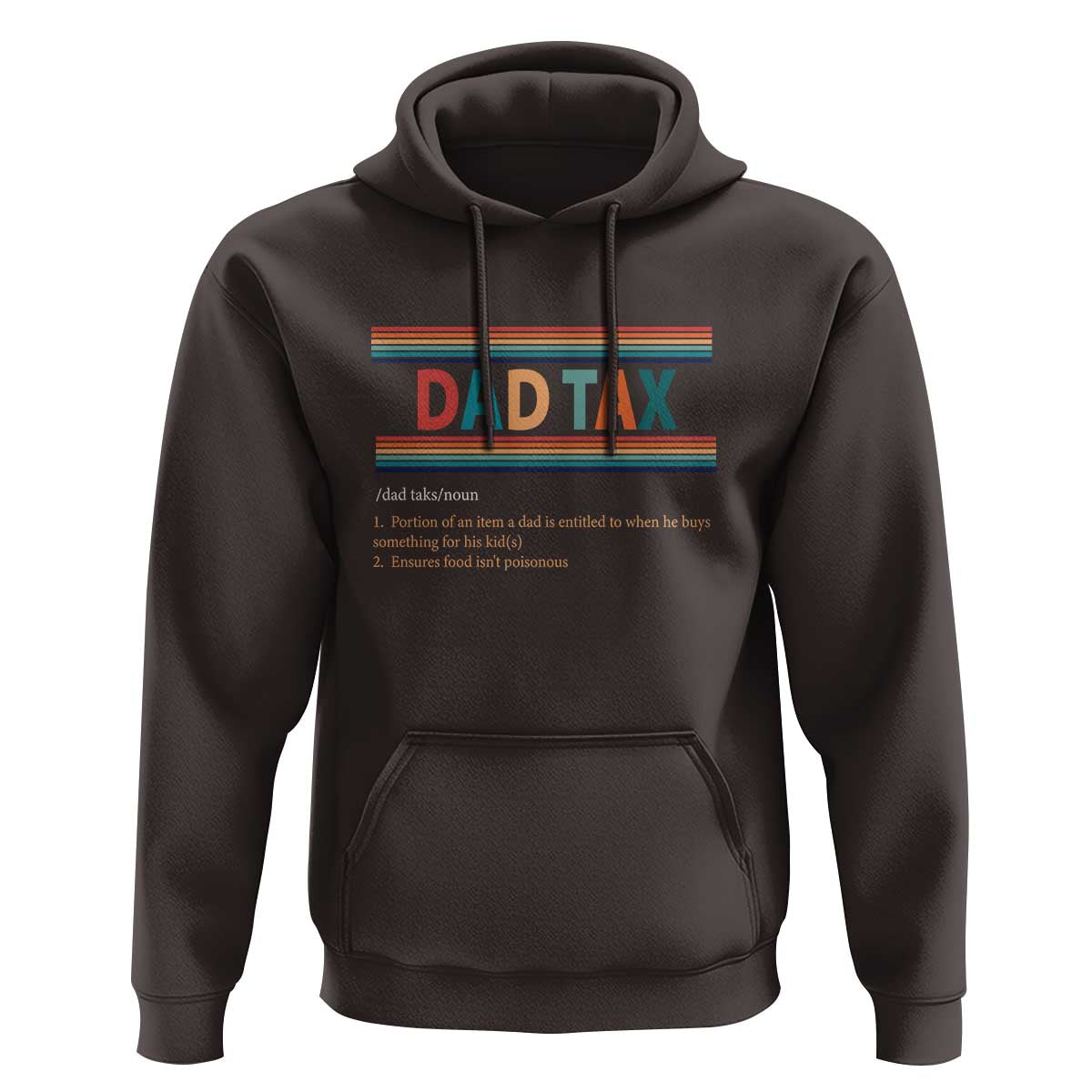 Funny Dax Tax Definition Hoodie Retro Father's Day - Wonder Print Shop