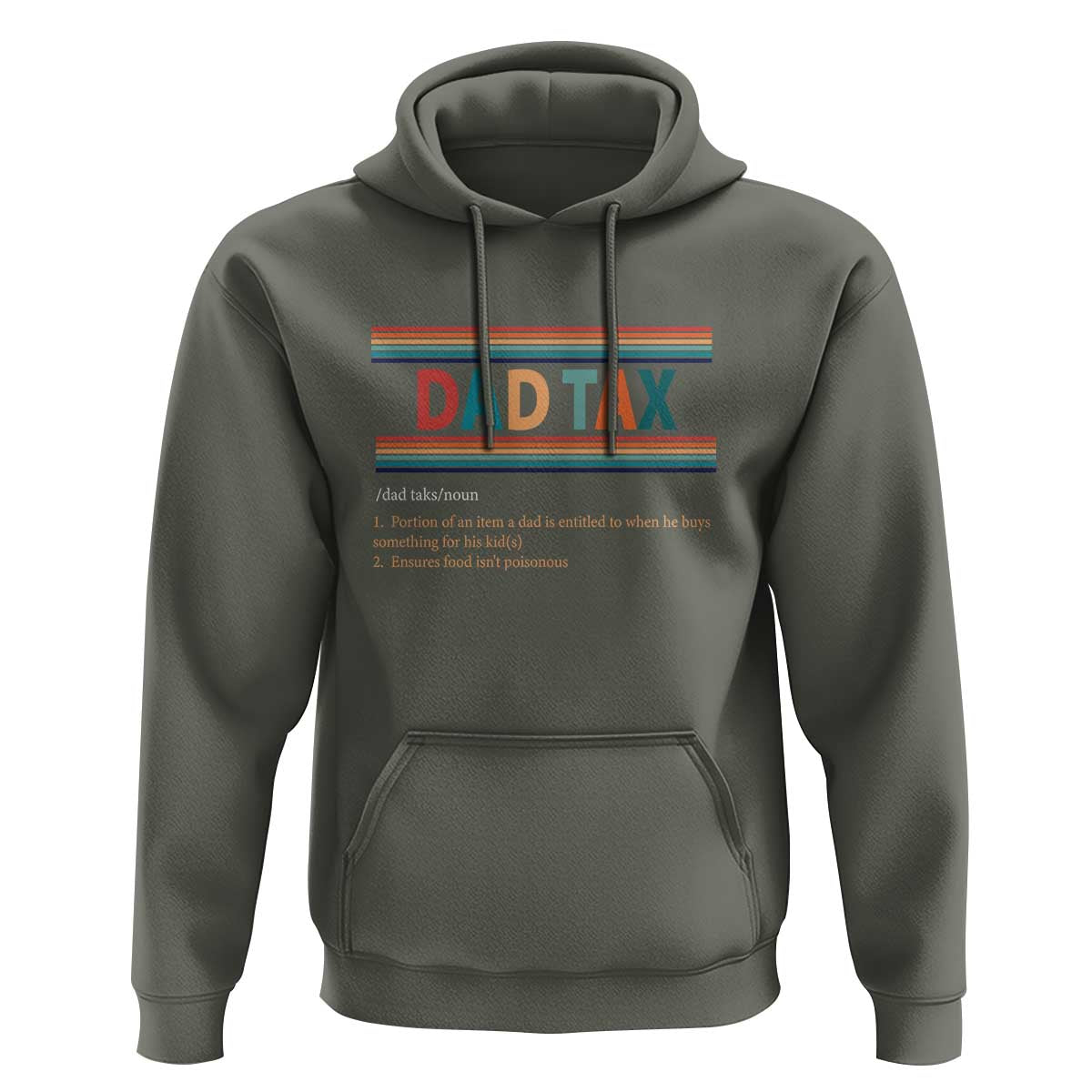 Funny Dax Tax Definition Hoodie Retro Father's Day - Wonder Print Shop