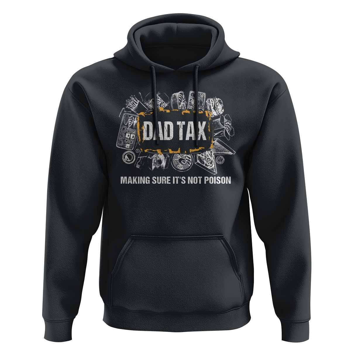 Dad Joke Hoodie Making Sure It's Not Poison Father's Day - Wonder Print Shop