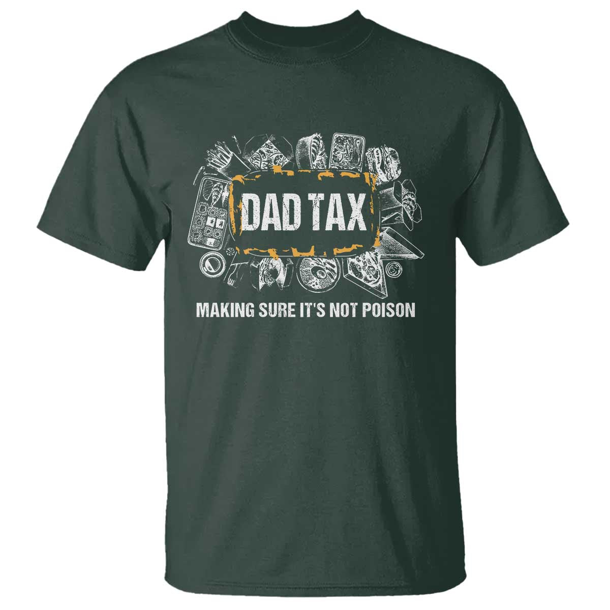 Dad Joke T Shirt Making Sure It's Not Poison Father's Day - Wonder Print Shop