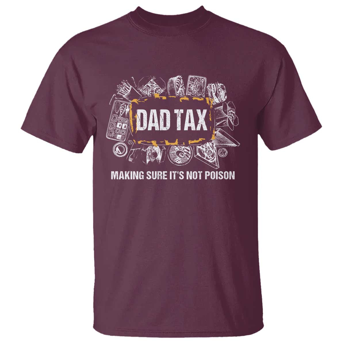 Dad Joke T Shirt Making Sure It's Not Poison Father's Day - Wonder Print Shop