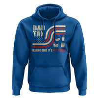 Dad Joke Hoodie Making Sure It's Not Poison USA Flag Patriotic Father's Day - Wonder Print Shop
