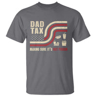 Dad Joke T Shirt Making Sure It's Not Poison USA Flag Patriotic Father's Day - Wonder Print Shop