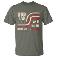 Dad Joke T Shirt Making Sure It's Not Poison USA Flag Patriotic Father's Day - Wonder Print Shop