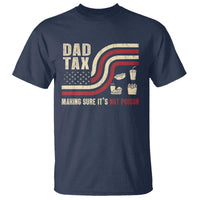 Dad Joke T Shirt Making Sure It's Not Poison USA Flag Patriotic Father's Day - Wonder Print Shop