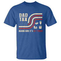 Dad Joke T Shirt Making Sure It's Not Poison USA Flag Patriotic Father's Day - Wonder Print Shop
