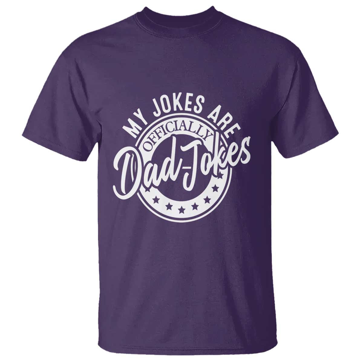 Funny My Jokes Are Officially Dad Jokes T Shirt - Wonder Print Shop