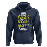 When Does A Joke Become A Dad Joke Funny Father's Day Pun Hoodie - Wonder Print Shop