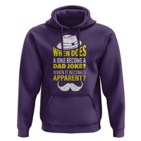When Does A Joke Become A Dad Joke Funny Father's Day Pun Hoodie - Wonder Print Shop