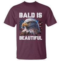 American Eagle Bald Is Beautiful T Shirt - Wonder Print Shop