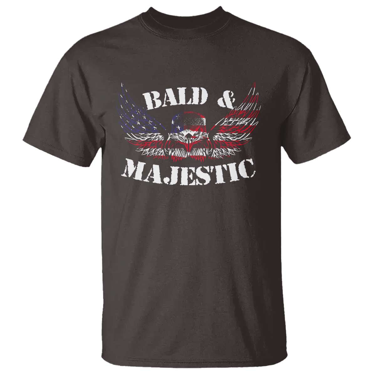 American Eagle Bald And Majestic T Shirt - Wonder Print Shop
