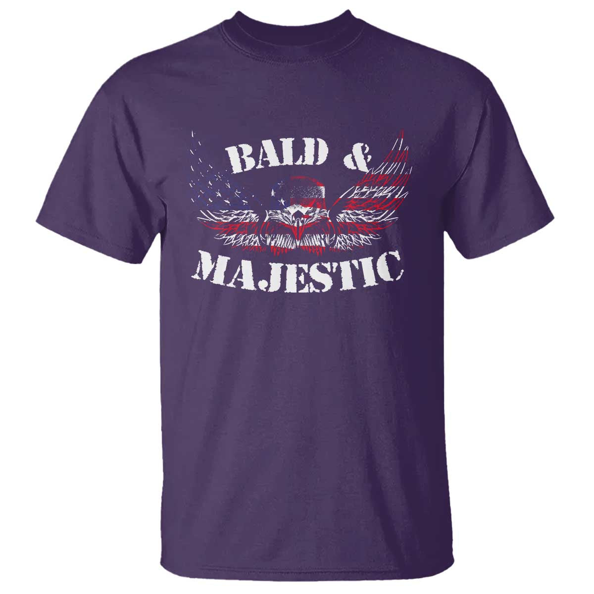 American Eagle Bald And Majestic T Shirt - Wonder Print Shop