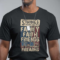 American Patriotic T Shirt 5 Things You Don't Mess With - Wonder Print Shop