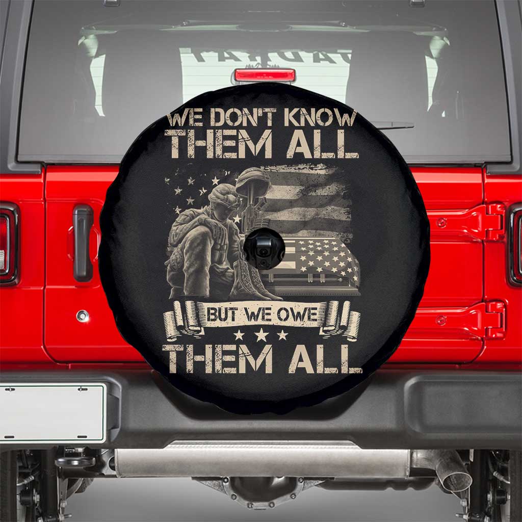 Veteran Spare Tire Cover We Don't Know Them All But We Owe Them All